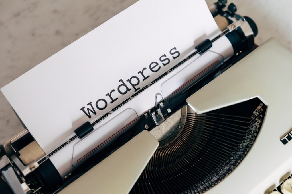 Photo WordPress logo